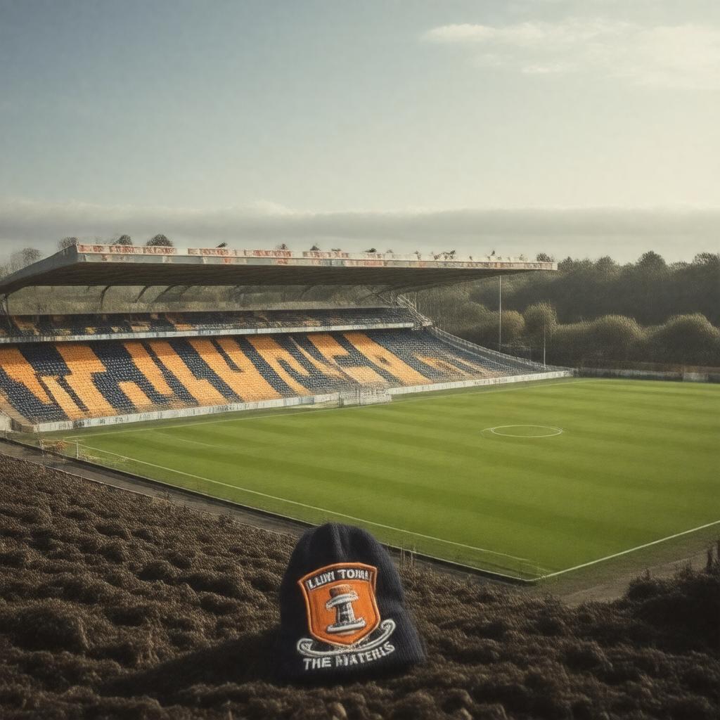 AI-created image of Luton Town FC