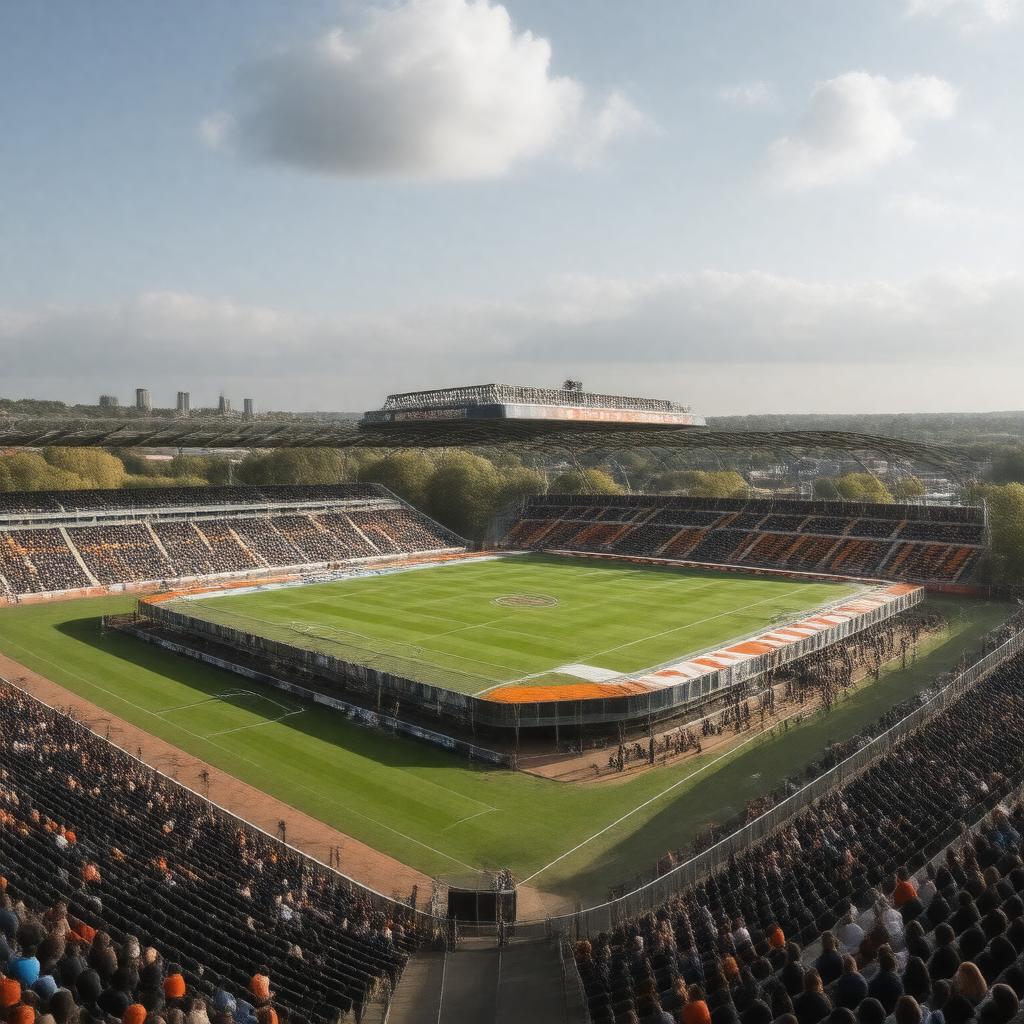 AI-created image of Luton Town Football Club