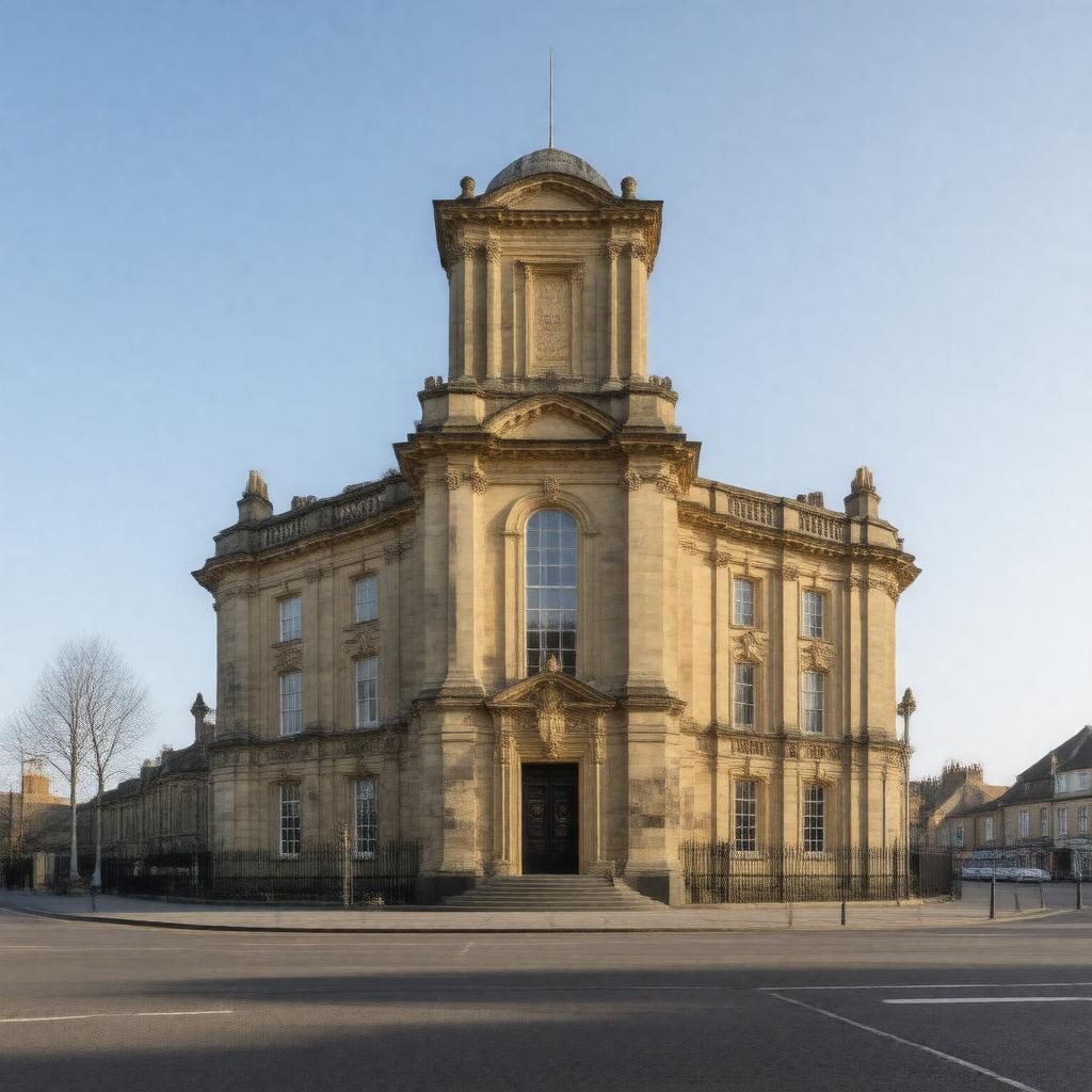 AI-created image of Luton Town Hall
