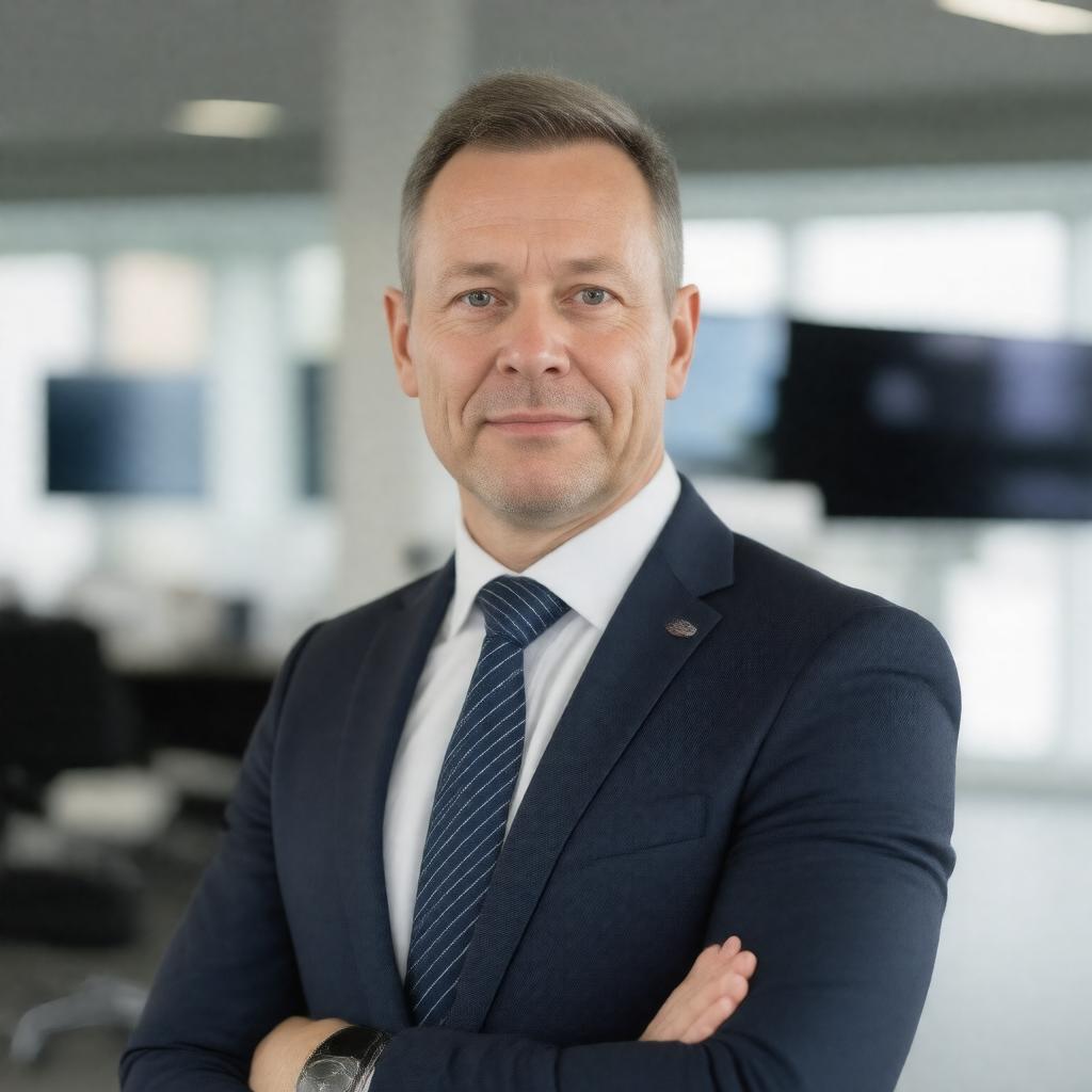 AI-created image of Lutz Schüler