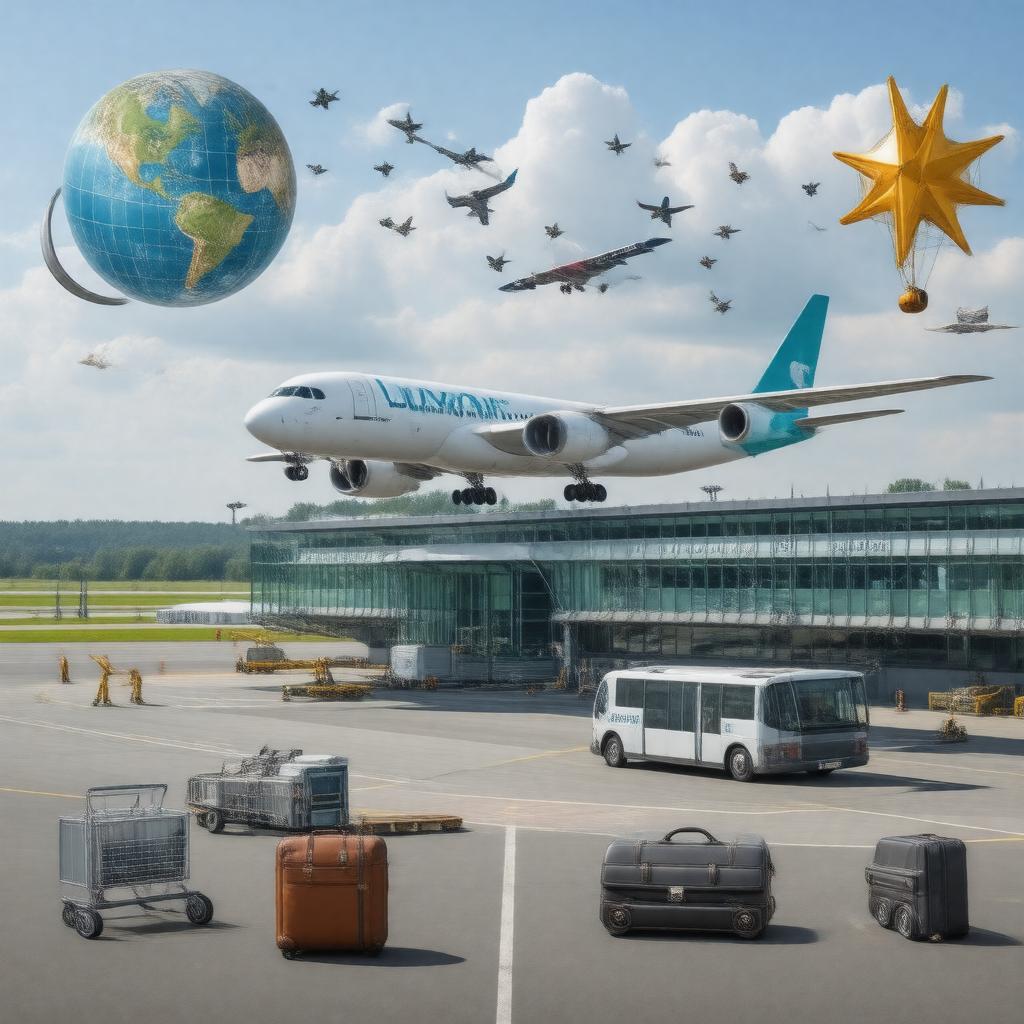 Click to view larger image AI-created image of Luxair Group