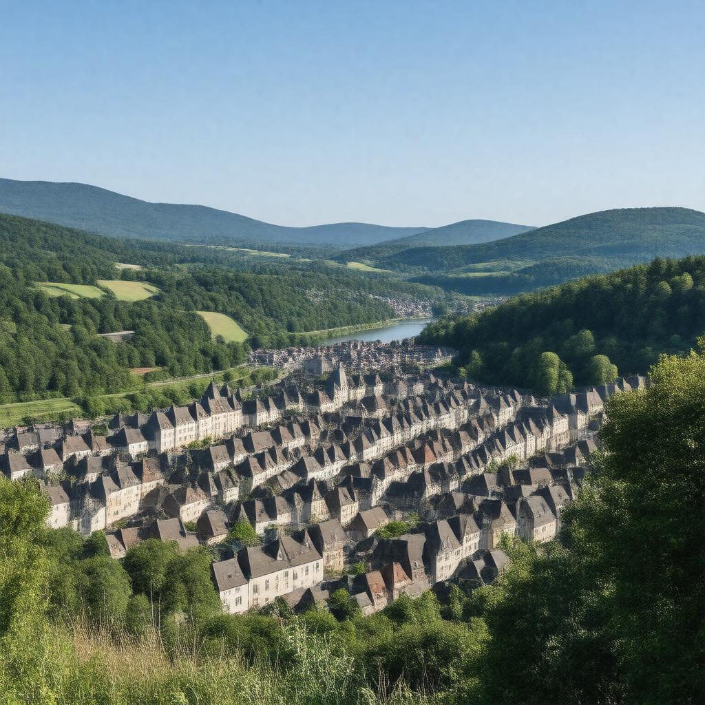 AI-created image of Luxembourg