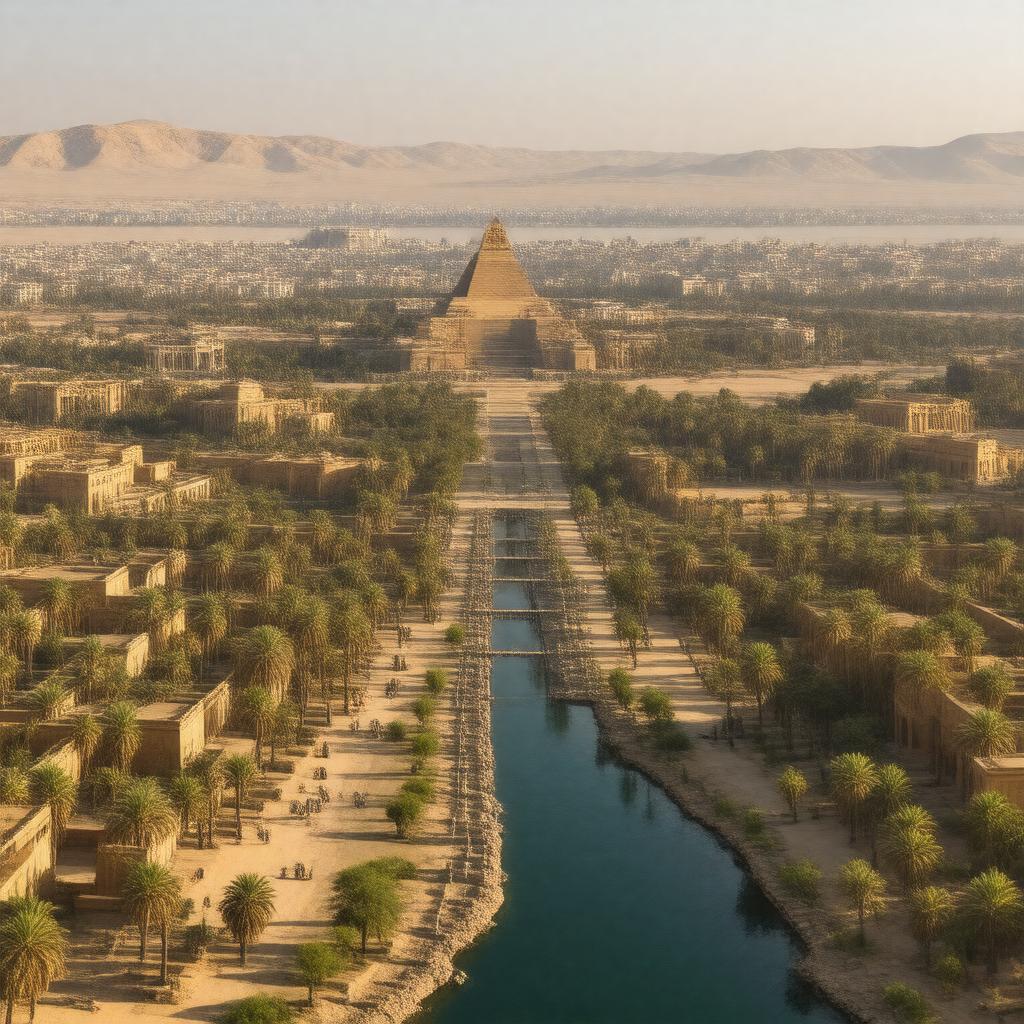 AI-created image of Luxor