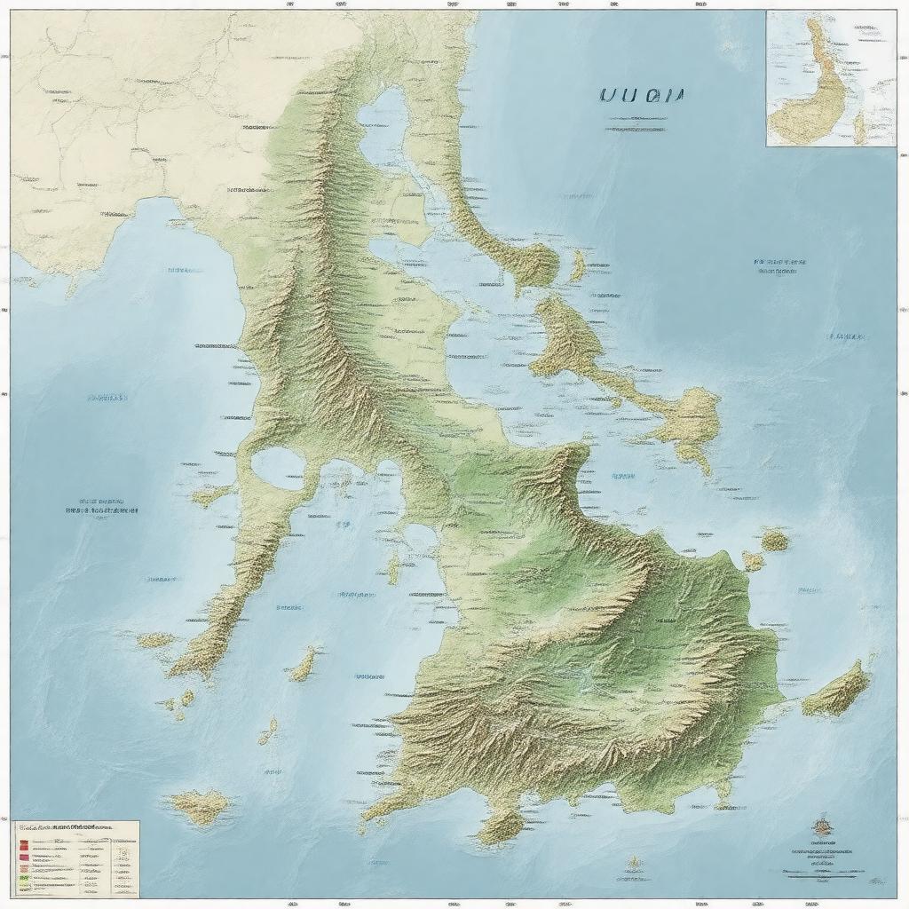 AI-created image of Luzon