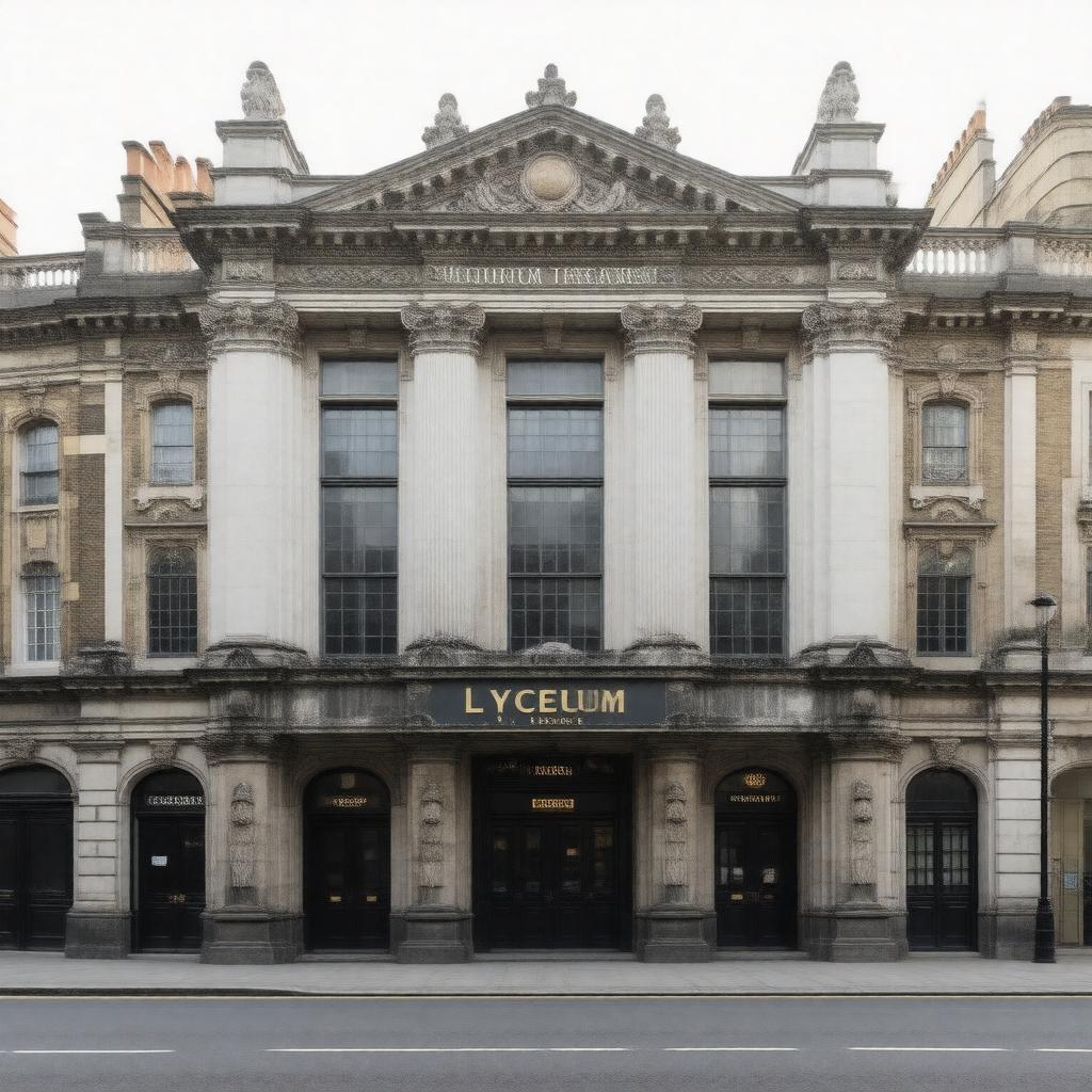 AI-created image of Lyceum Theatre