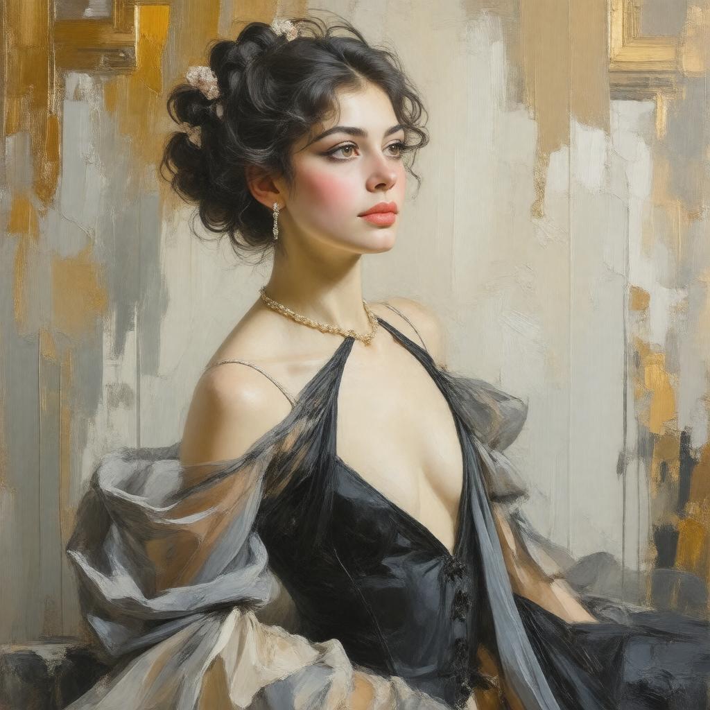 AI-created image of Lydia Lopokova