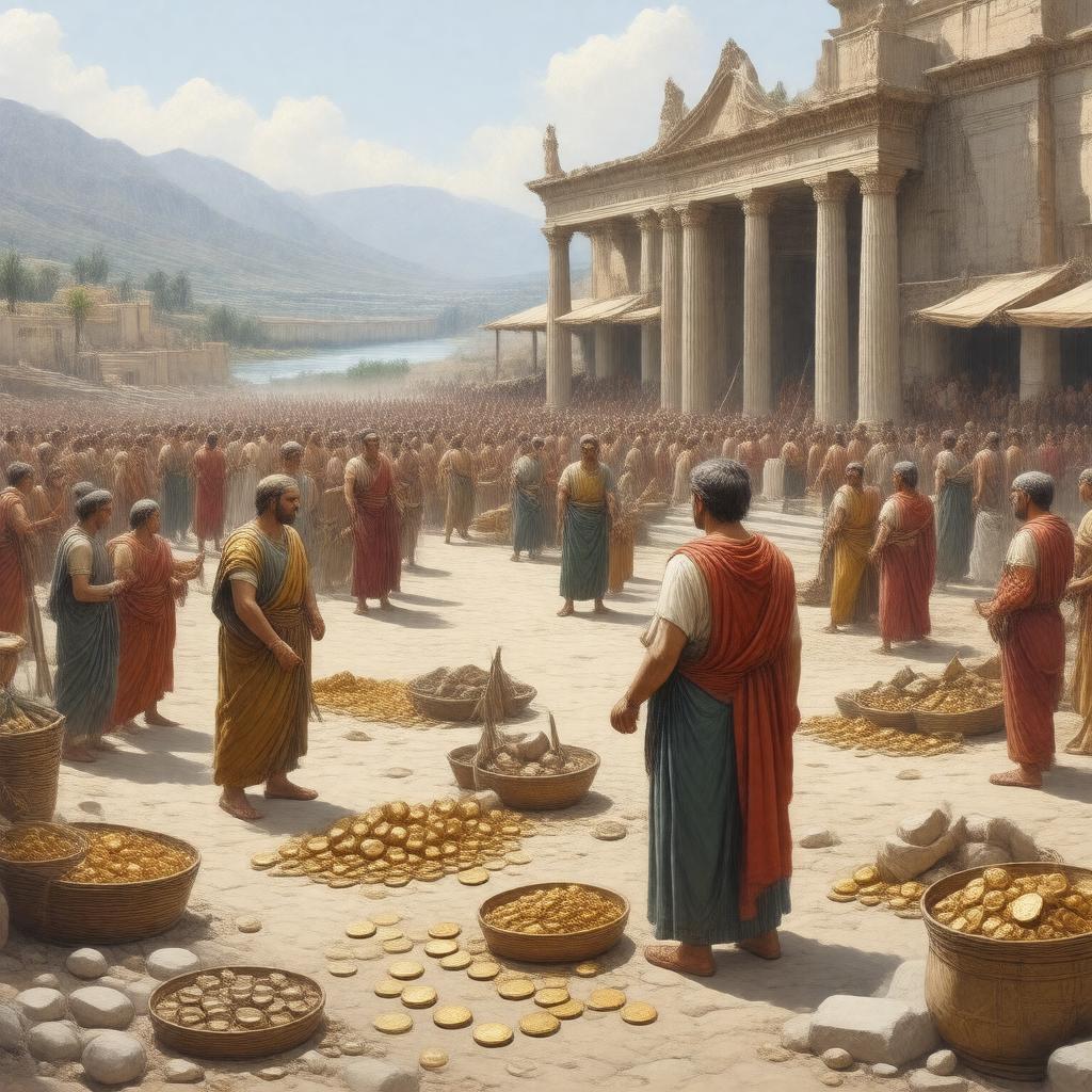 AI-created image of Lydians