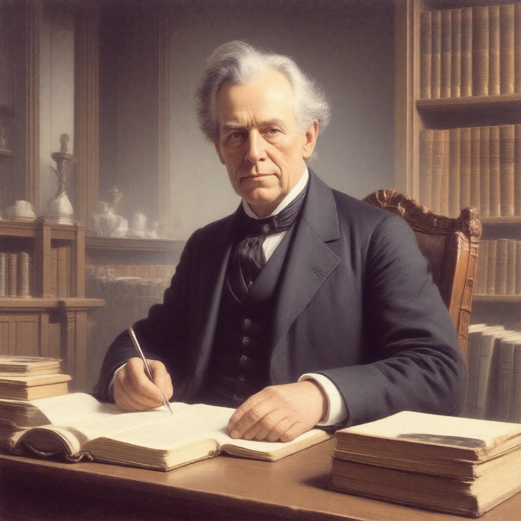 AI-created image of Lyman Beecher