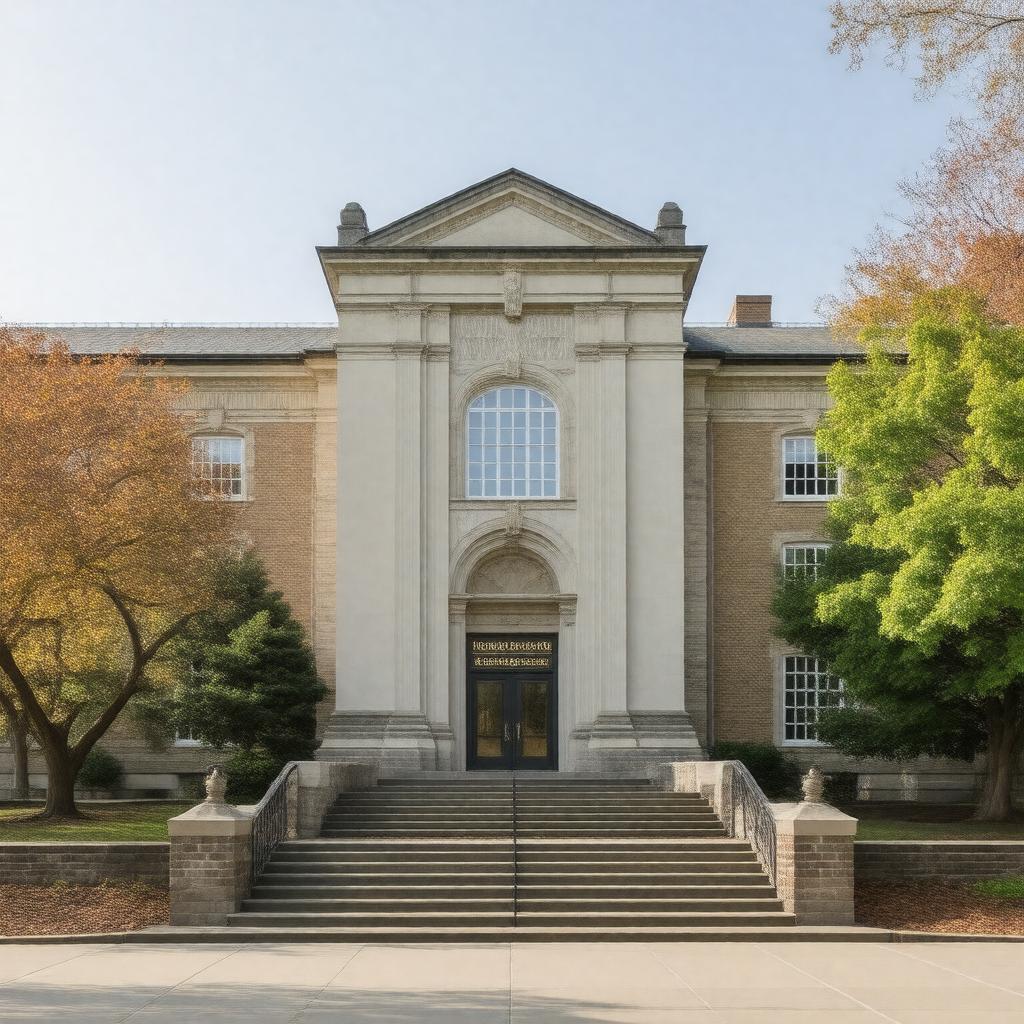 AI-created image of Lyman Briggs College