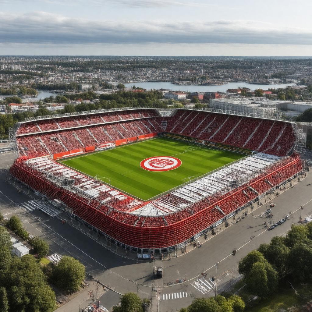 AI-created image of Lyn Fotball