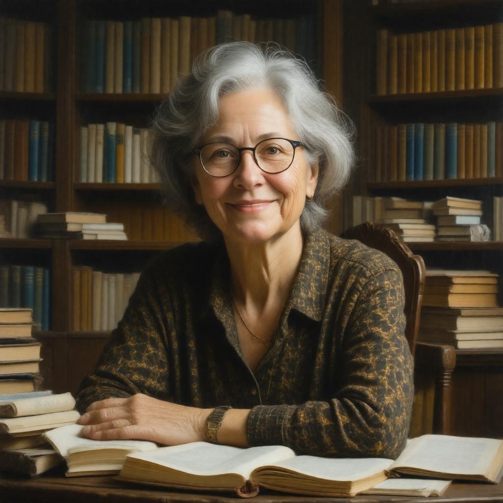 AI-created image of Lynn Margulis