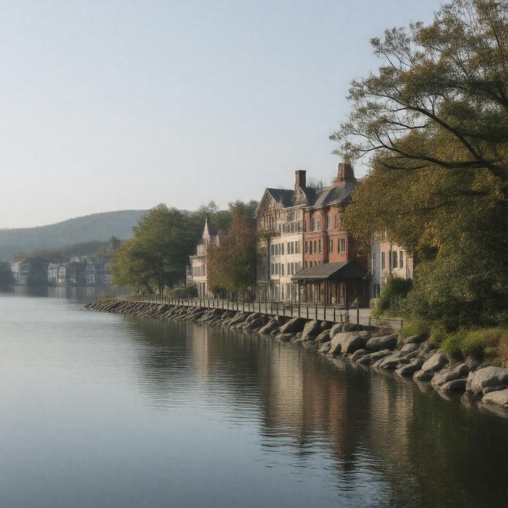 AI-created image of Lynn, Massachusetts, United States