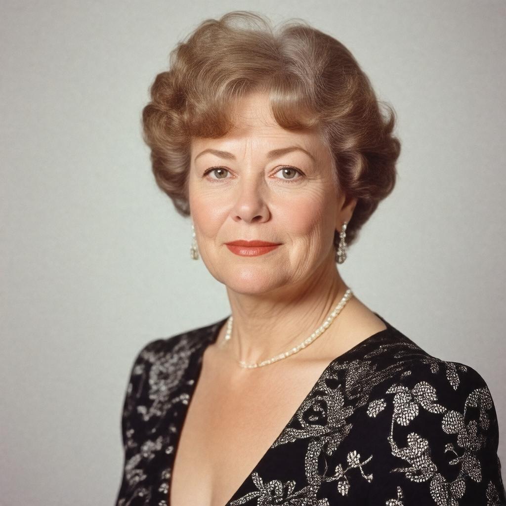 AI-created image of Lynn Redgrave