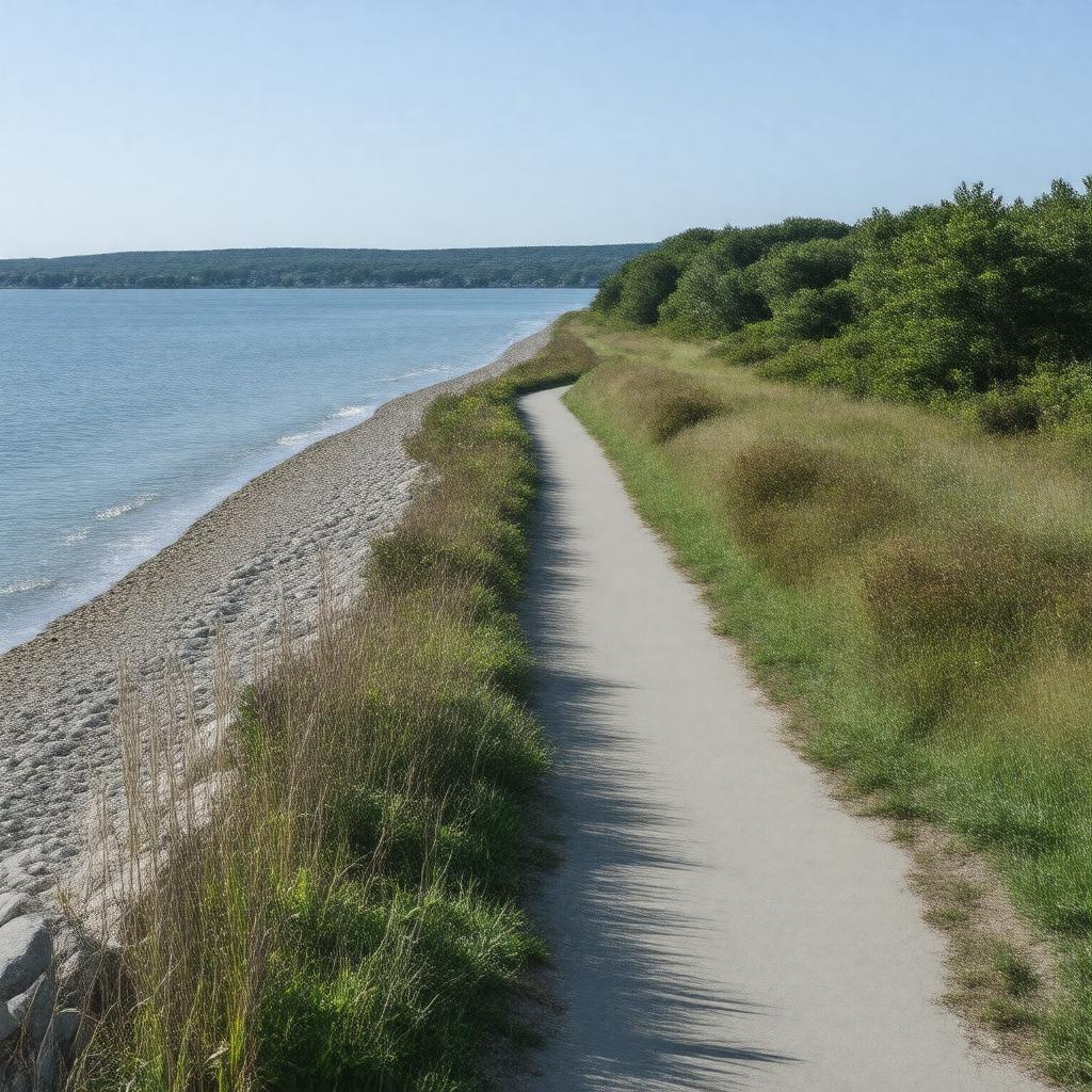Click to view larger image AI-created image of Lynn Shore Reservation