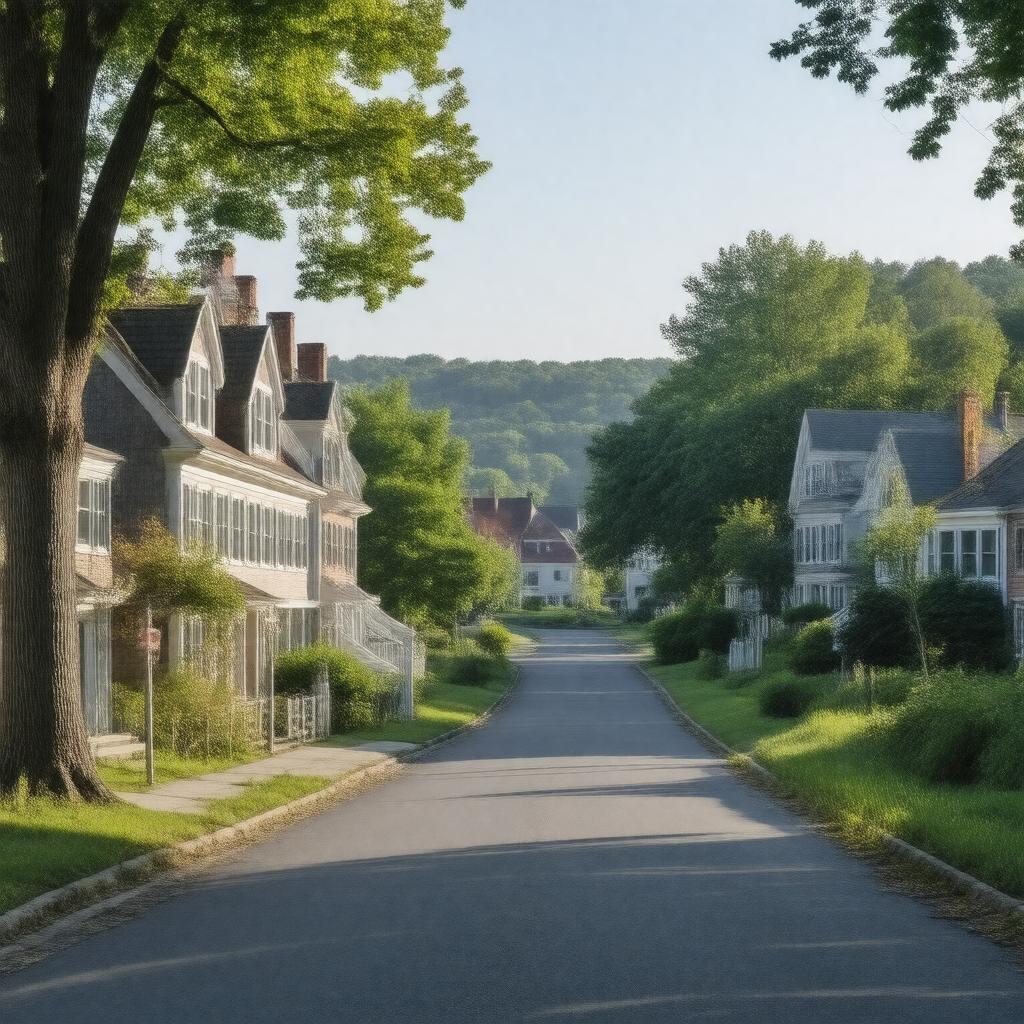 AI-created image of Lynnfield, Massachusetts