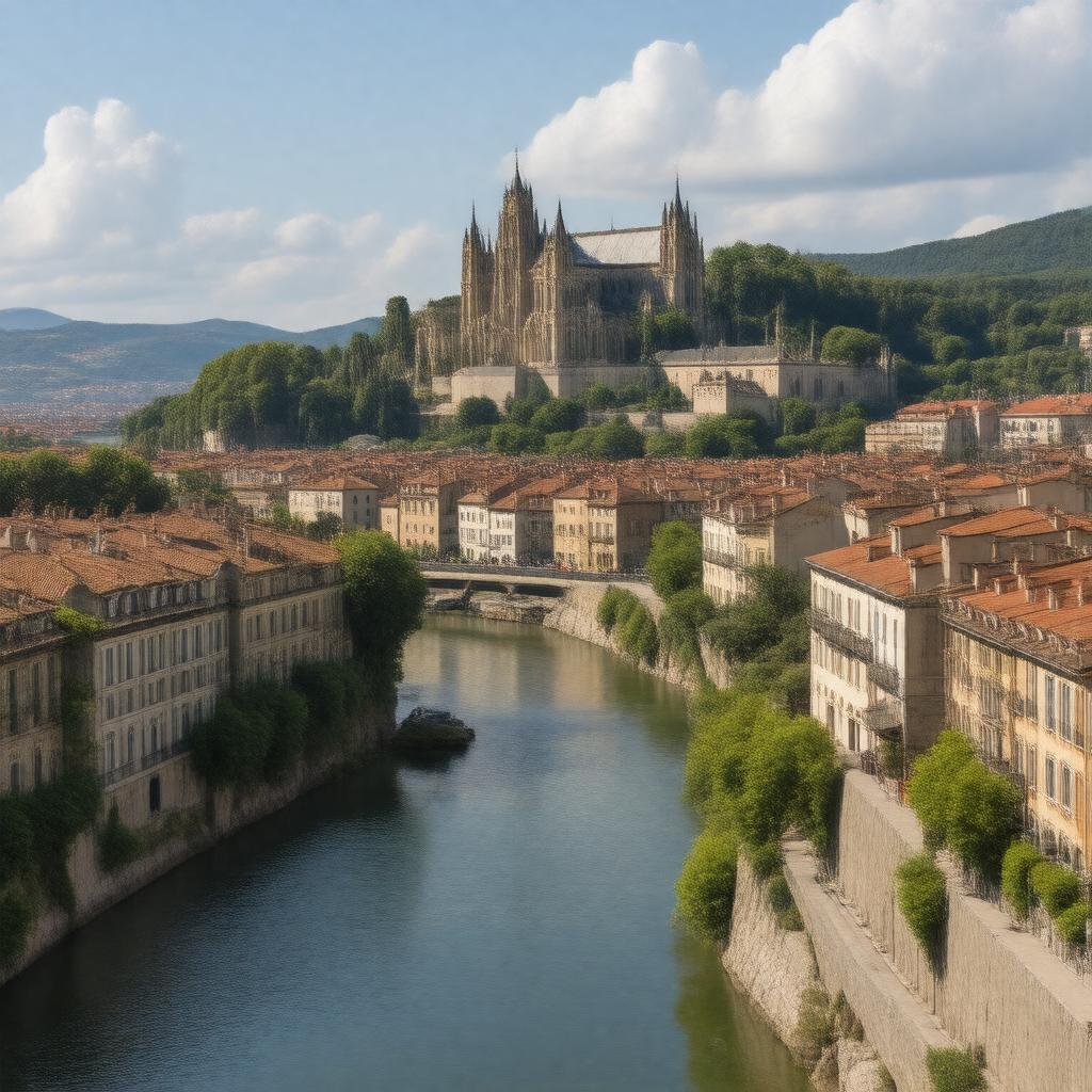 AI-created image of Lyon
