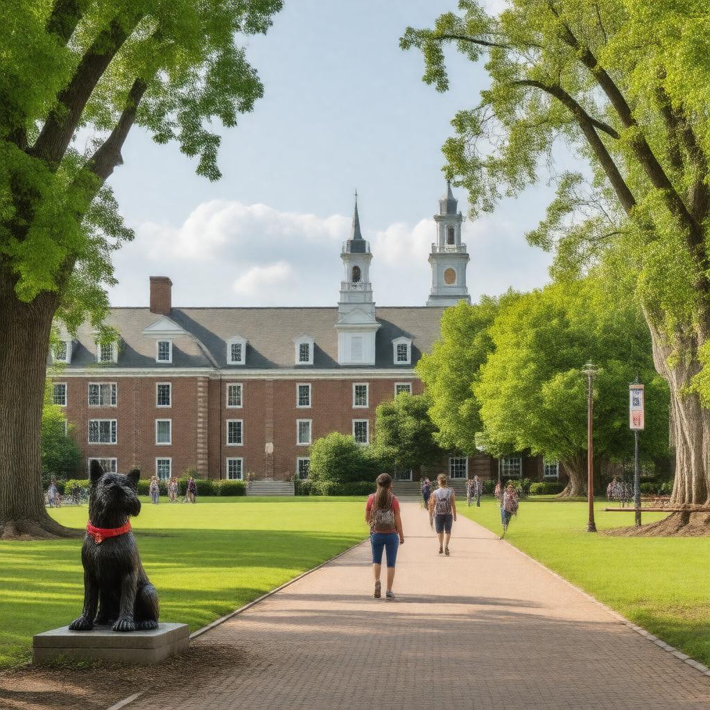 AI-created image of Lyon College