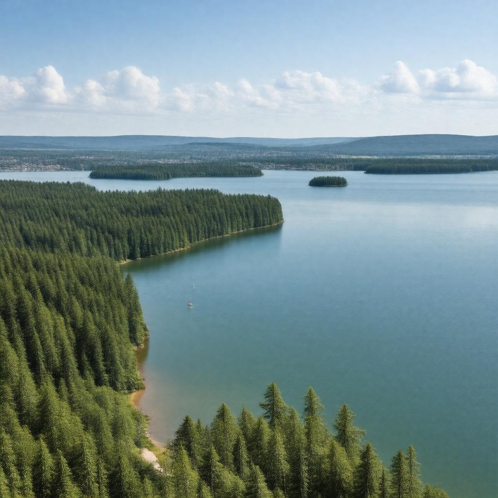 AI-created image of Mälaren