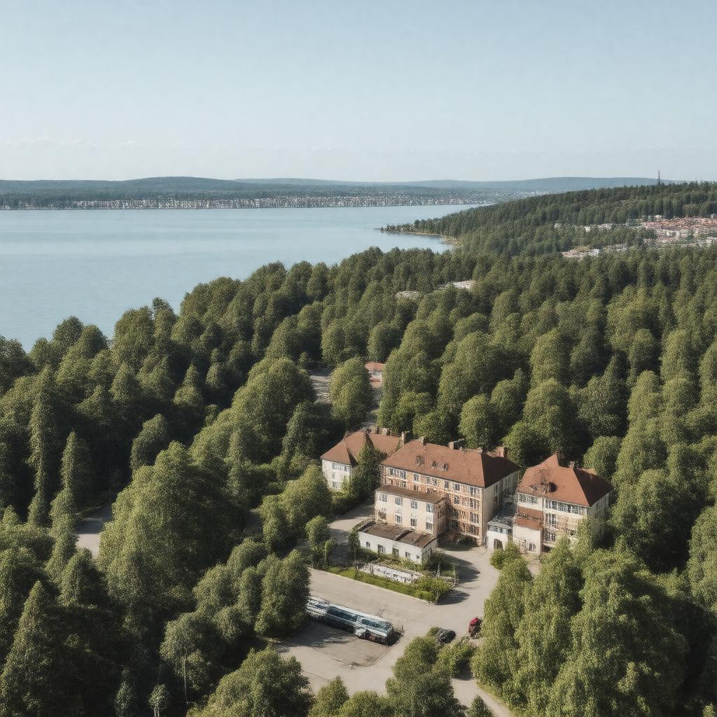 AI-created image of Mälarhöjden