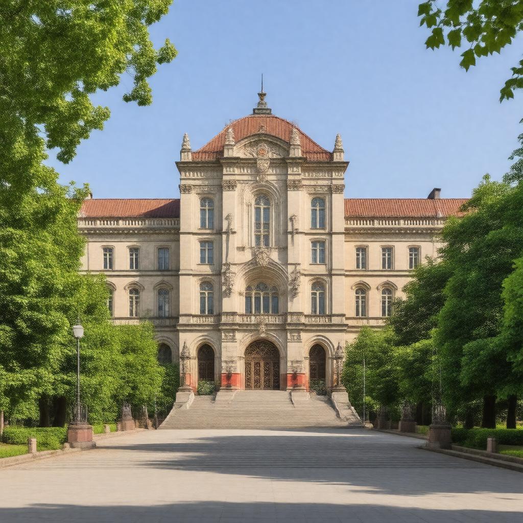 AI-created image of Műegyetem