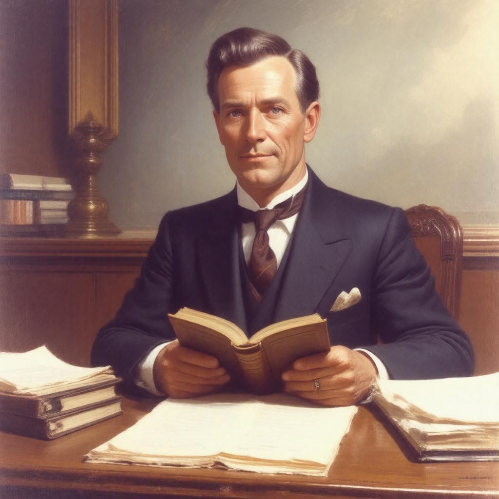 AI-created image of M.J. Gordon