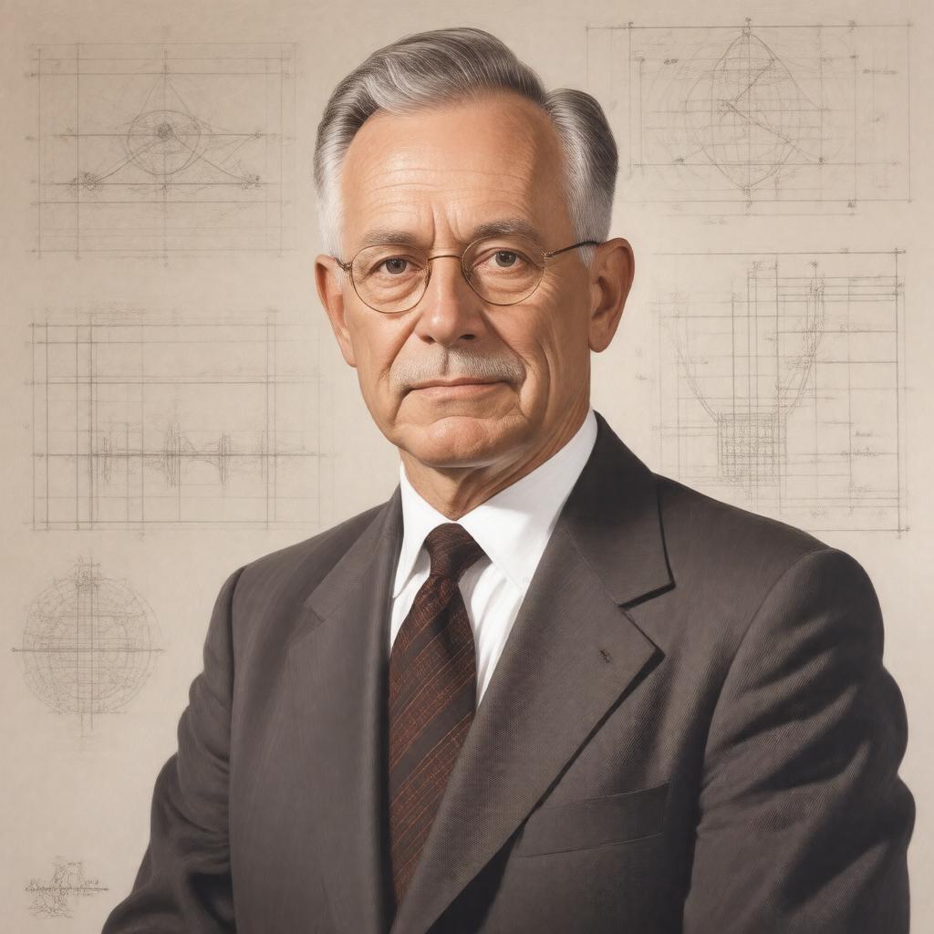 Click to view larger image AI-created image of M. A. Tuve