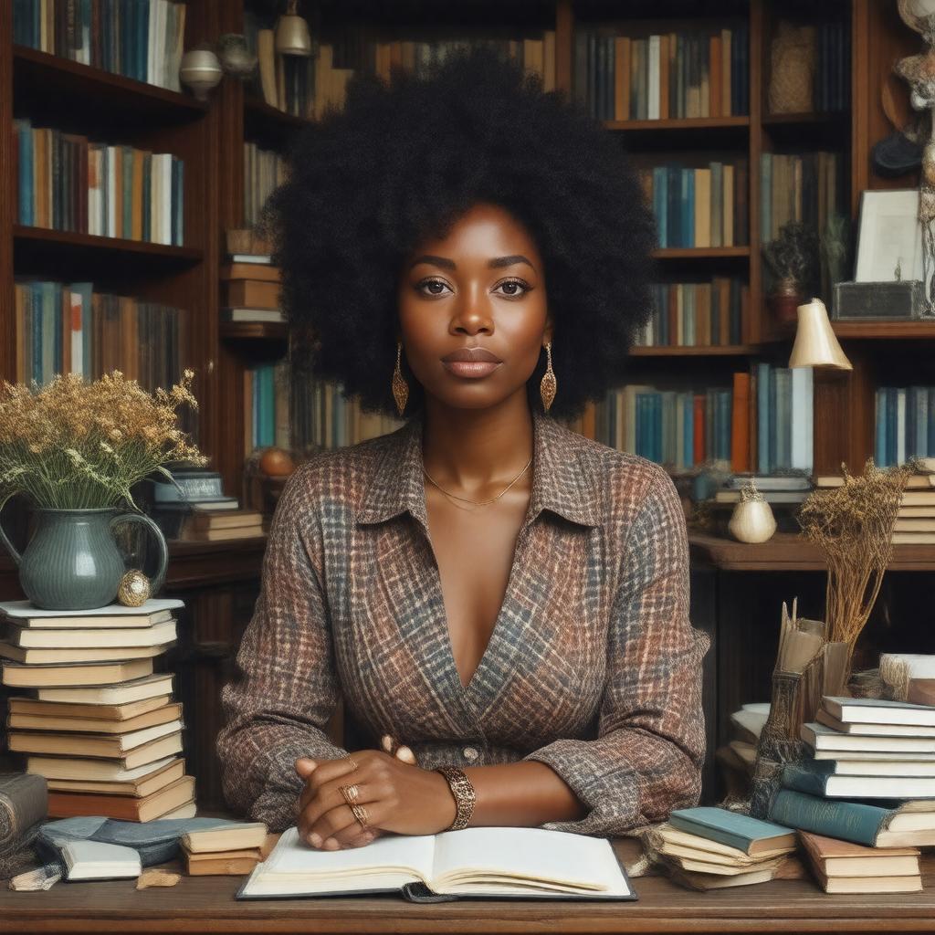 AI-created image of M. Jacqui Alexander