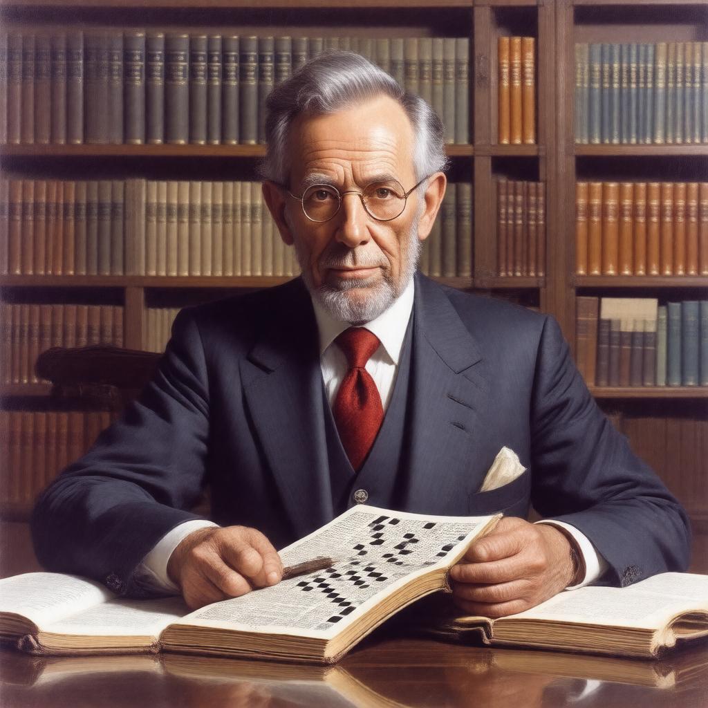 Click to view larger image AI-created image of M. Lincoln Schuster