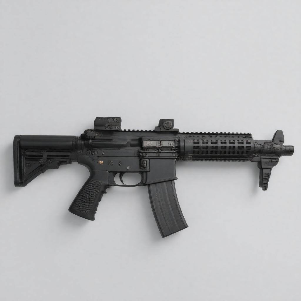 AI-created image of M14 rifle