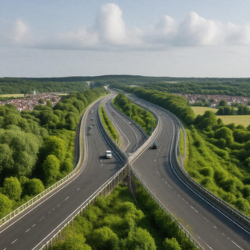 AI-created image of M25