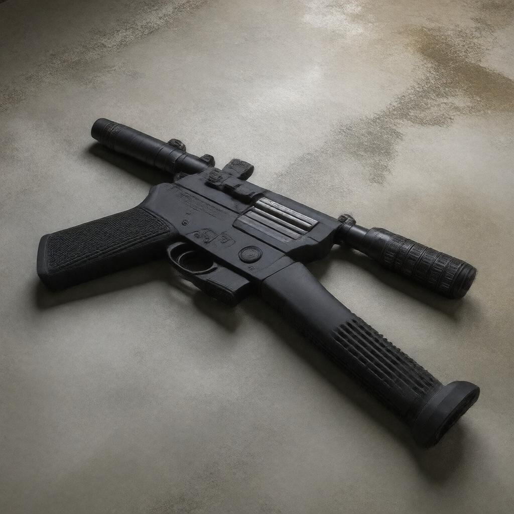 Click to view larger image AI-created image of M870P Express Super Magnum Tactical shotgun
