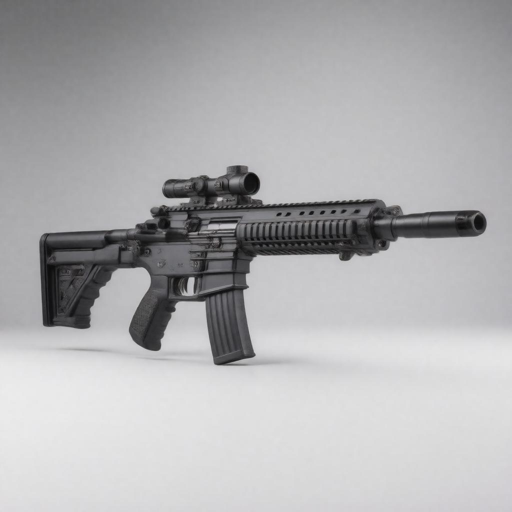 Click to view larger image AI-created image of M870P Express Tactical shotgun
