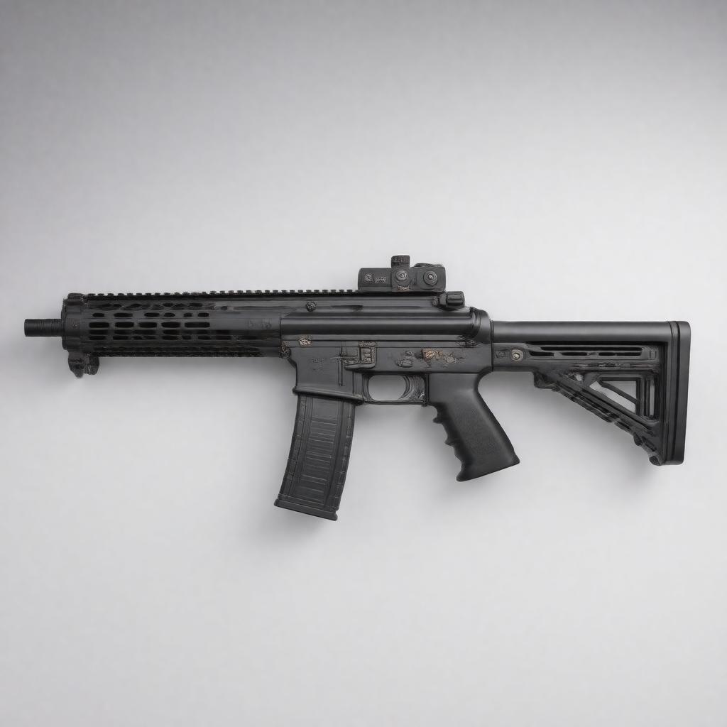 AI-created image of M870P Tactical shotgun