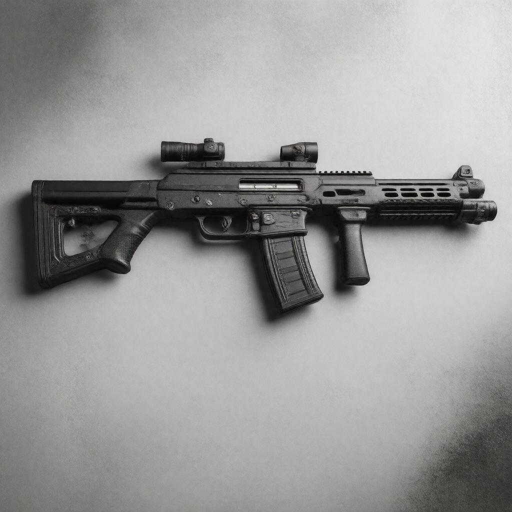 AI-created image of M870P shotgun