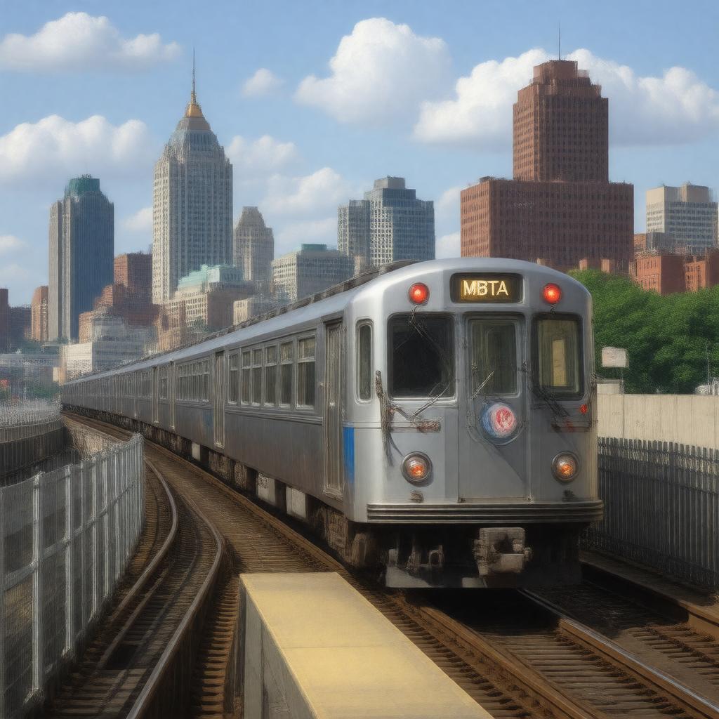 AI-created image of MBTA