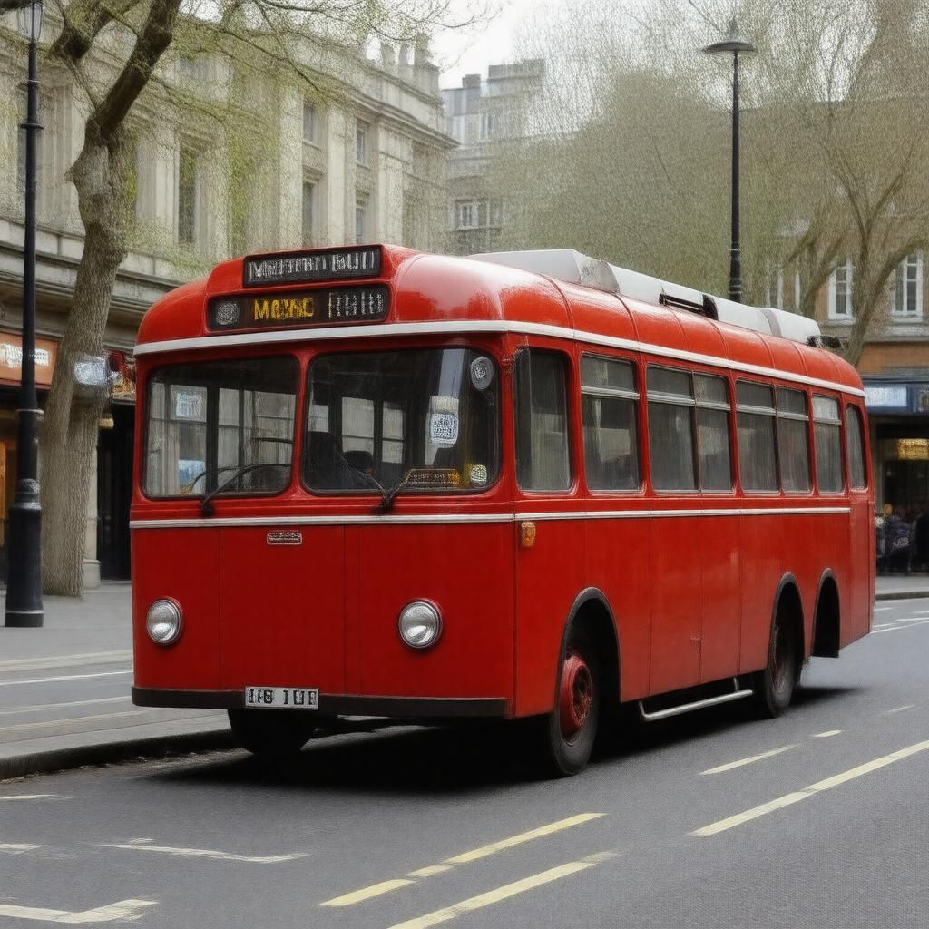 AI-created image of MCW Metrobus