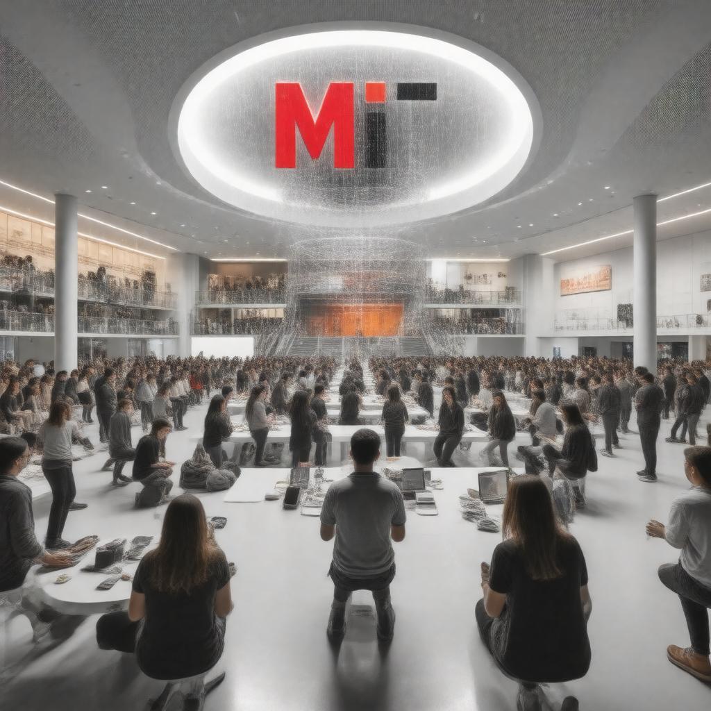 Click to view larger image AI-created image of MIT Lemelson Program