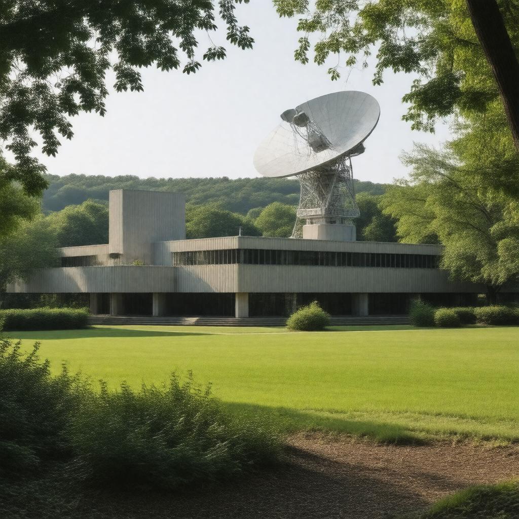 AI-created image of MIT Lincoln Laboratory