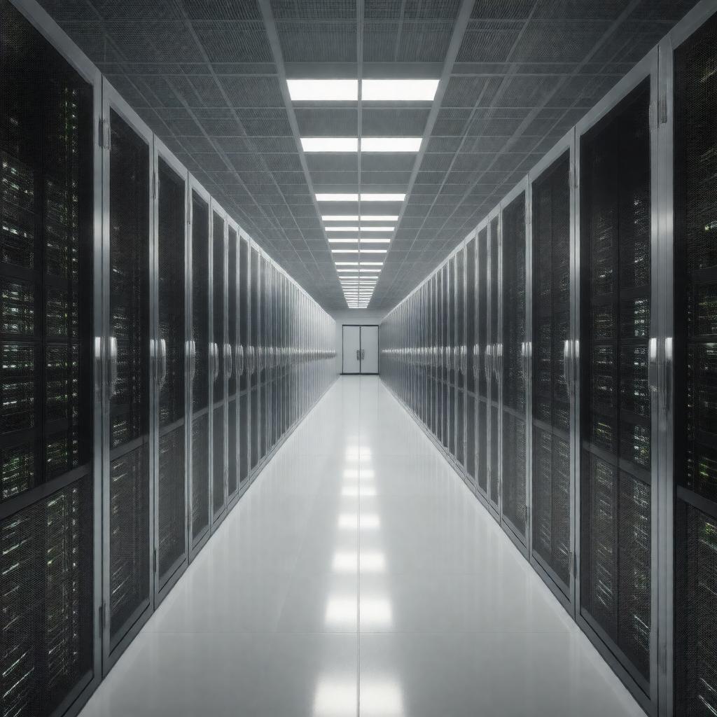 AI-created image of MIT Lincoln Laboratory Supercomputing Center