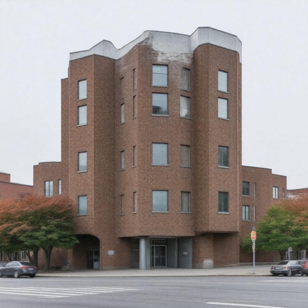 AI-created image of MIT Stata Center