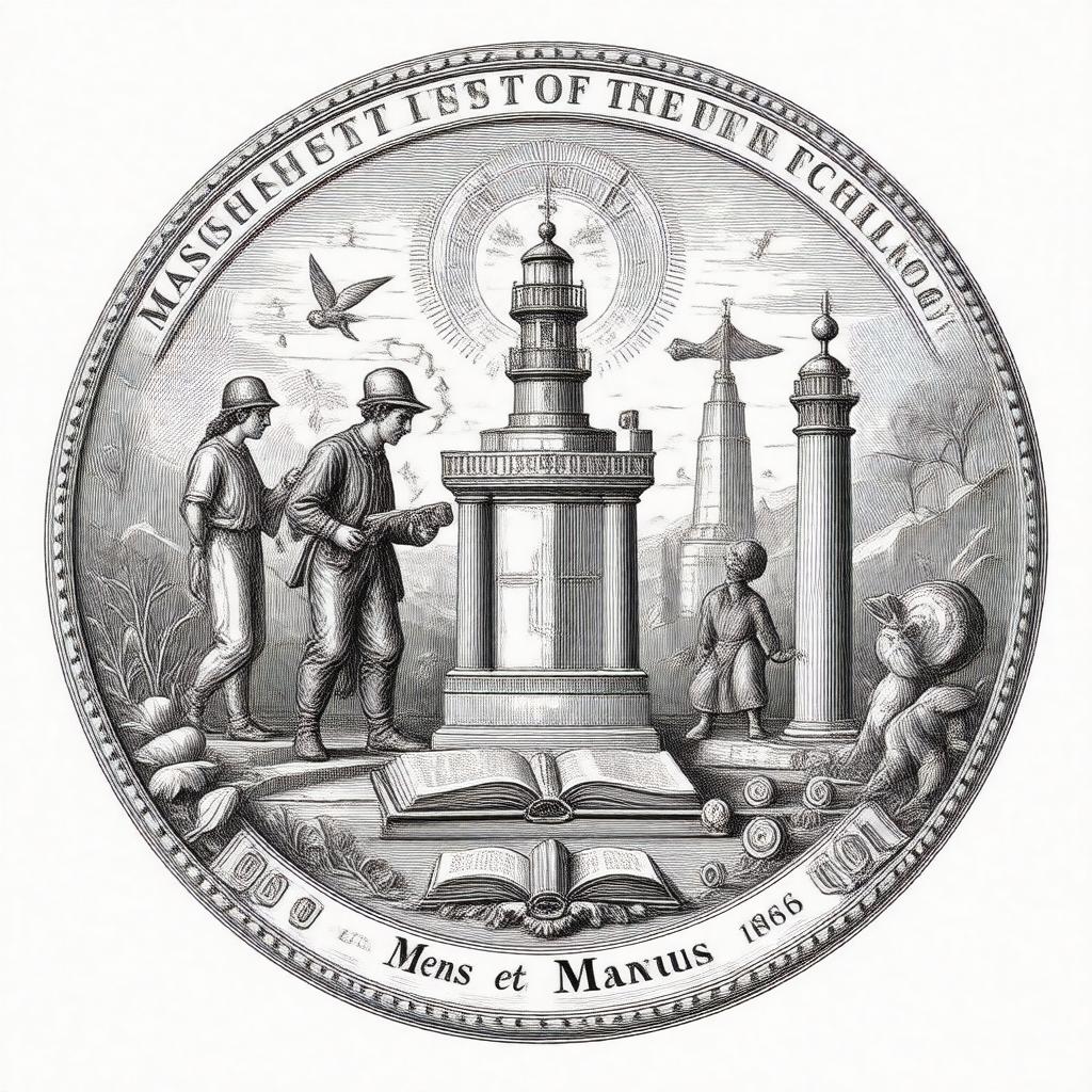 Click to view larger image AI-created image of MIT seal