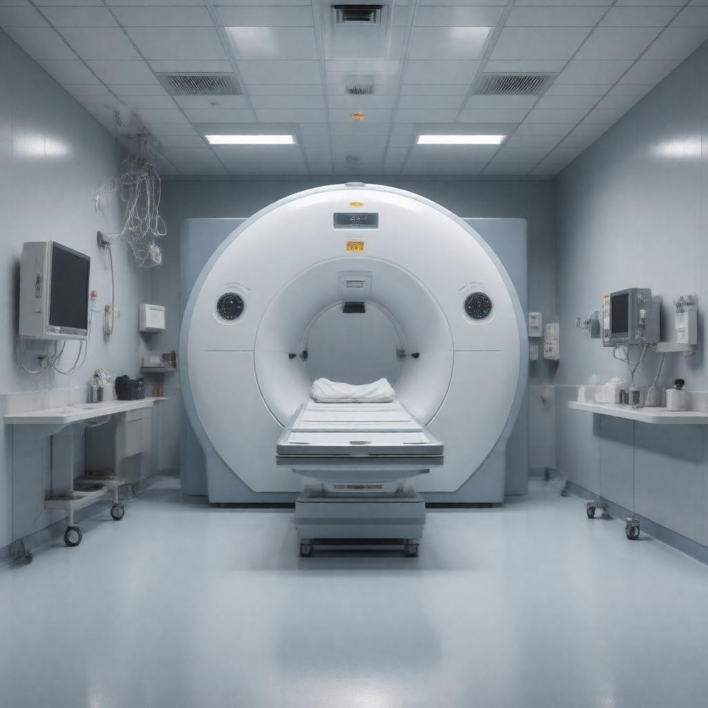 AI-created image of MRI rooms
