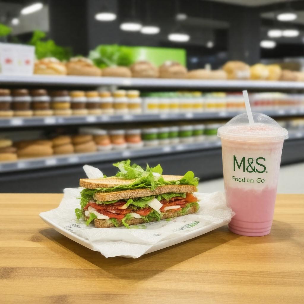 AI-created image of M&S Food to Go
