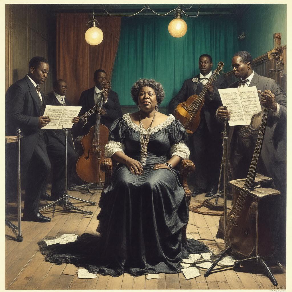 AI-created image of Ma Rainey's Black Bottom