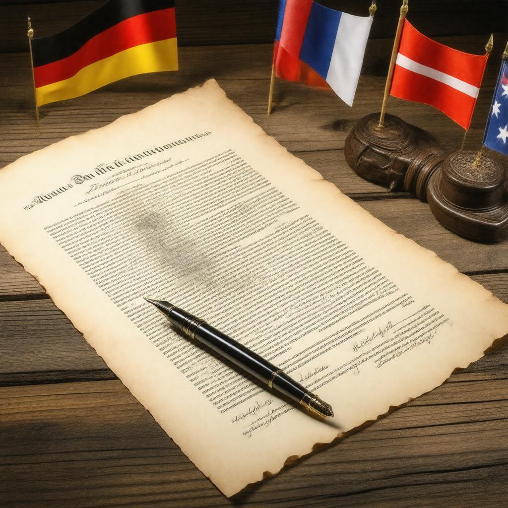 AI-created image of Maastricht Treaty