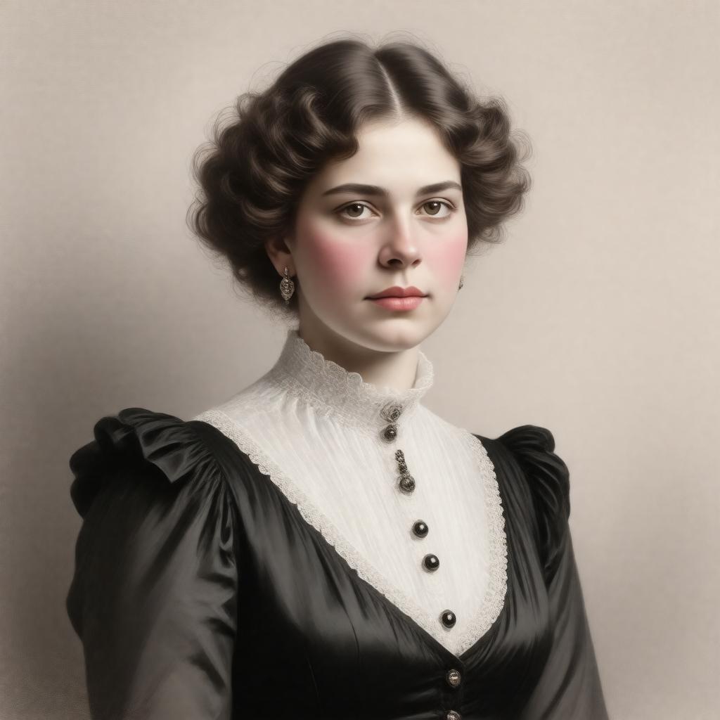 AI-created image of Mabel Cabot