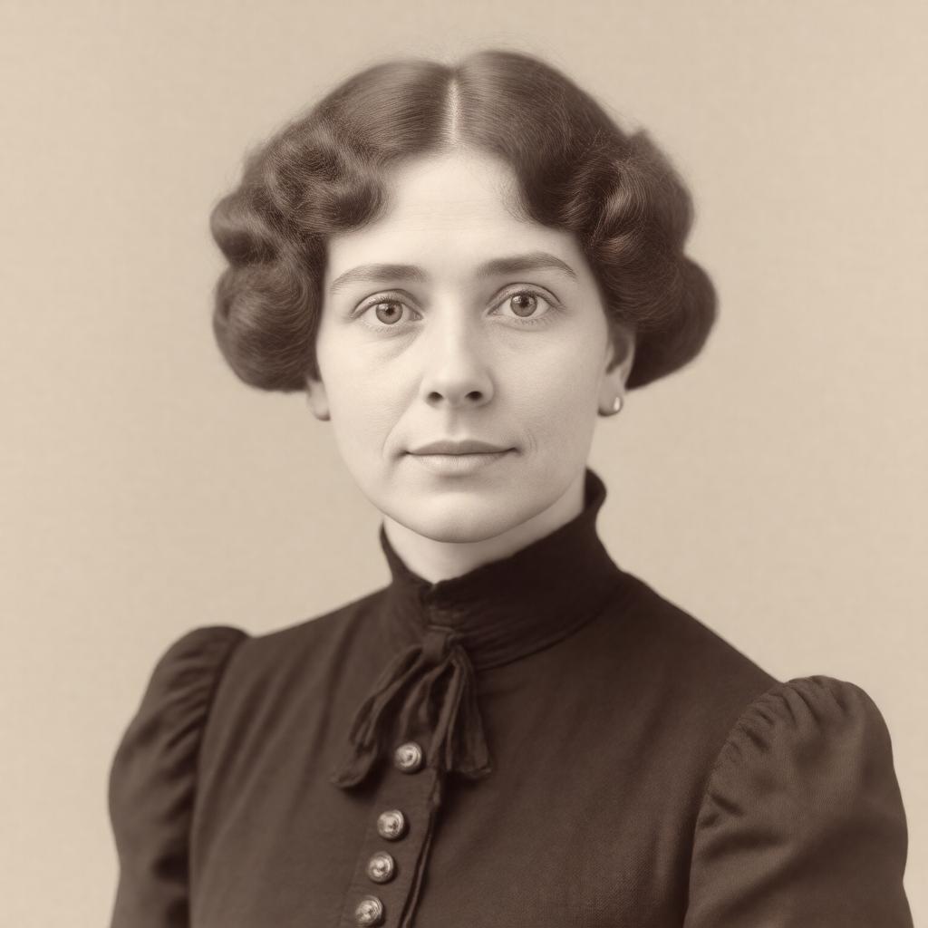 AI-created image of Mabel Huxley