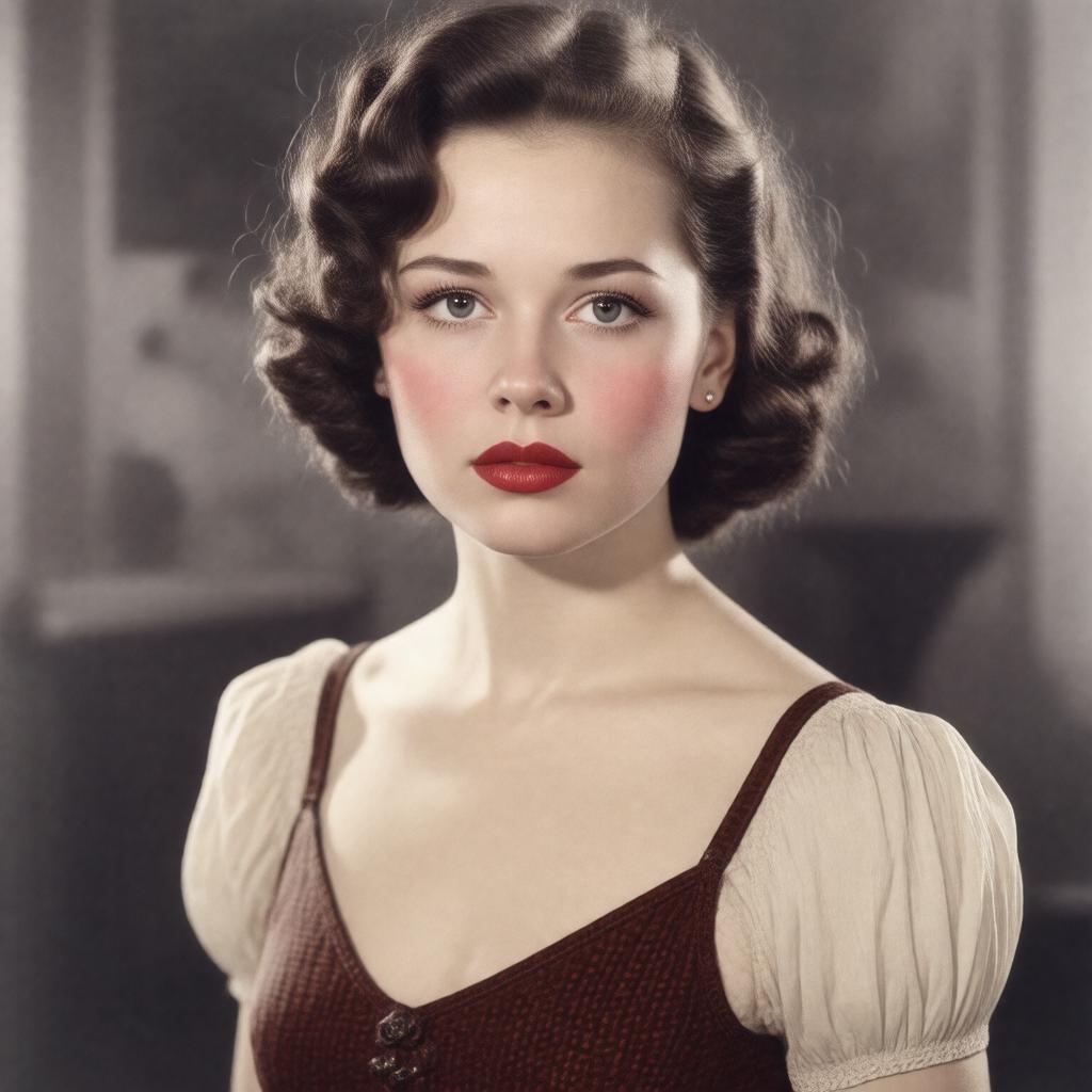 AI-created image of Mabel Lowell