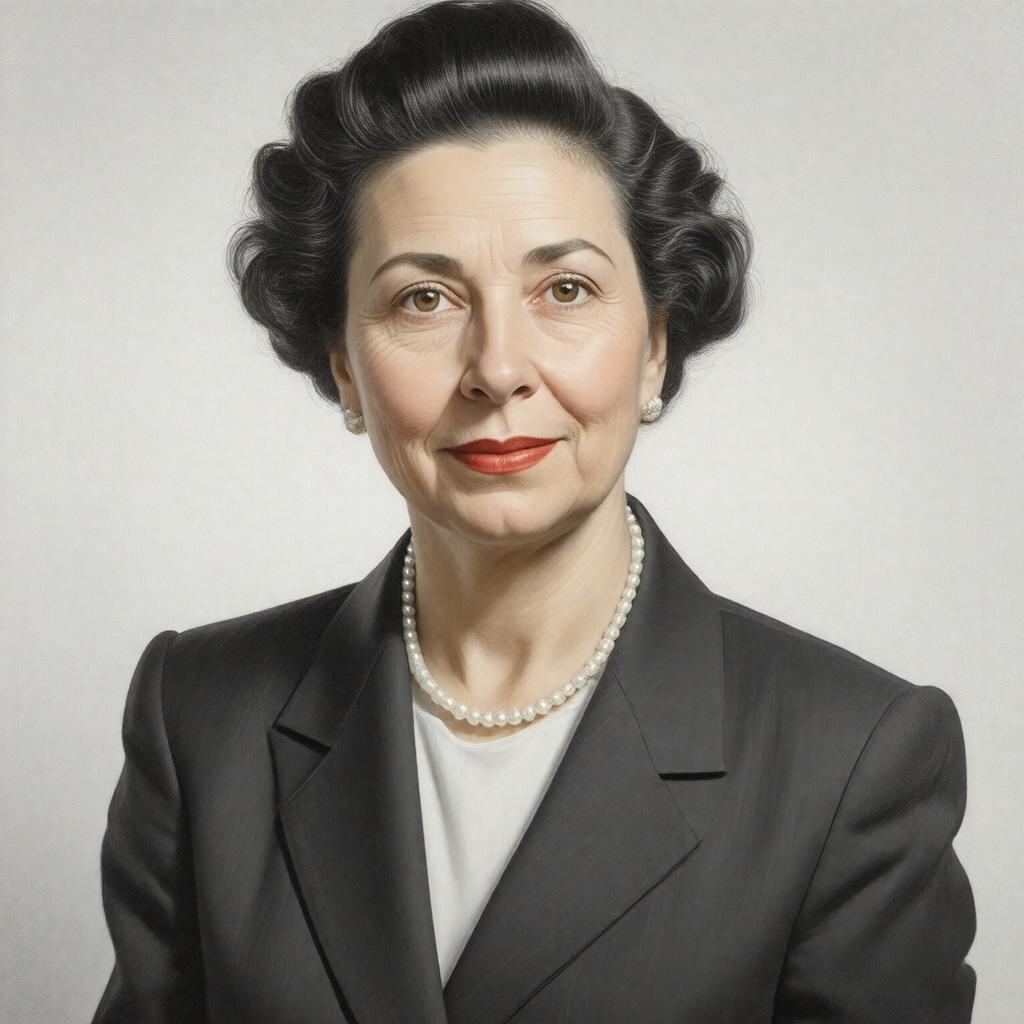 Click to view larger image AI-created image of Mabel Maxwell Gill