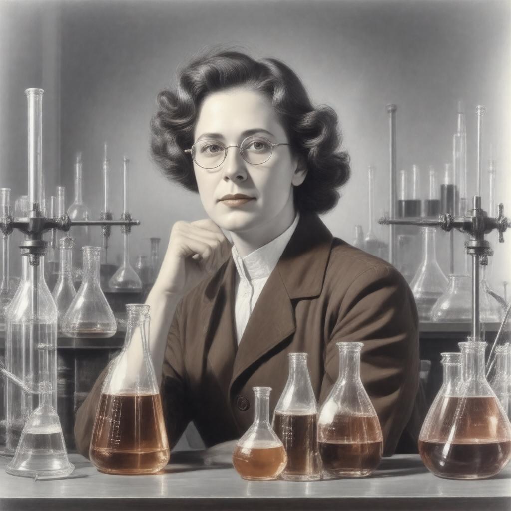 Click to view larger image AI-created image of Mabel Maxwell Lewis